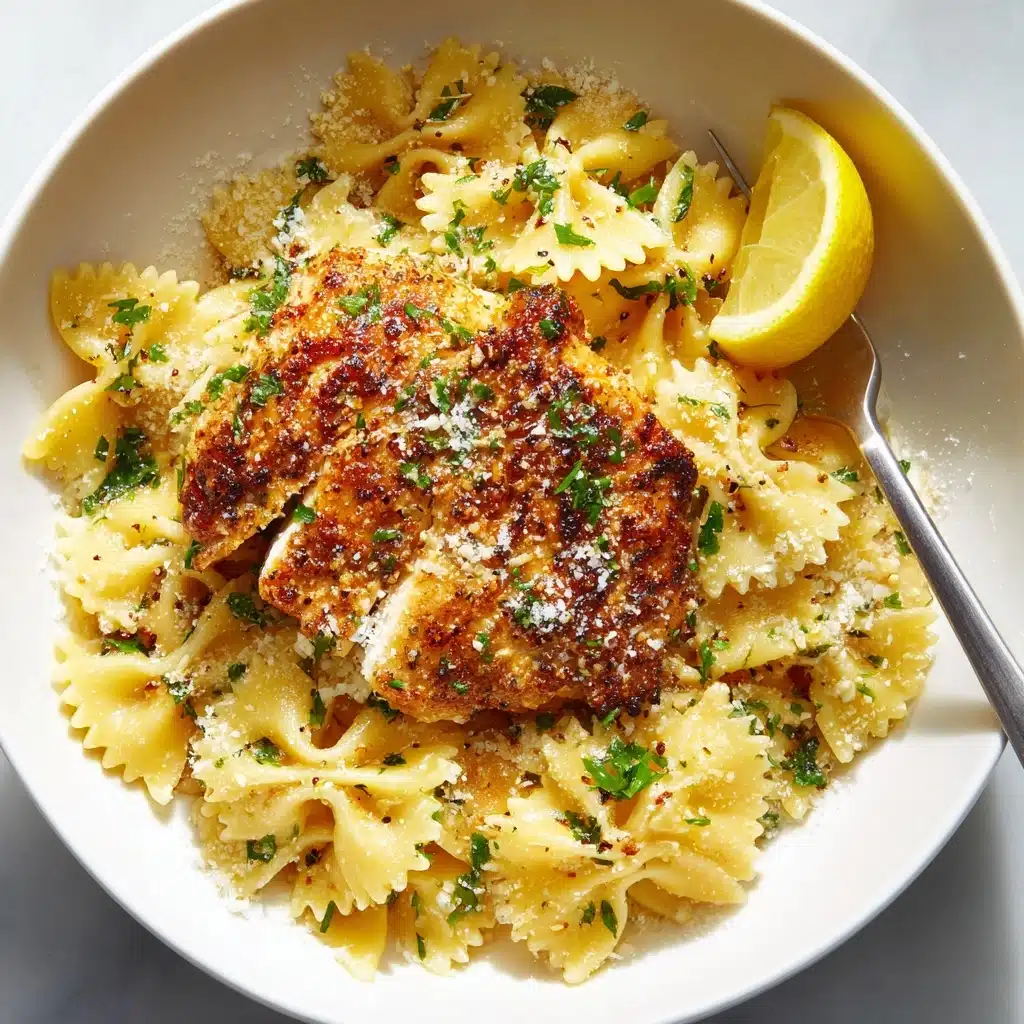 Lemon Chicken Pasta Recipe - Recipe Image