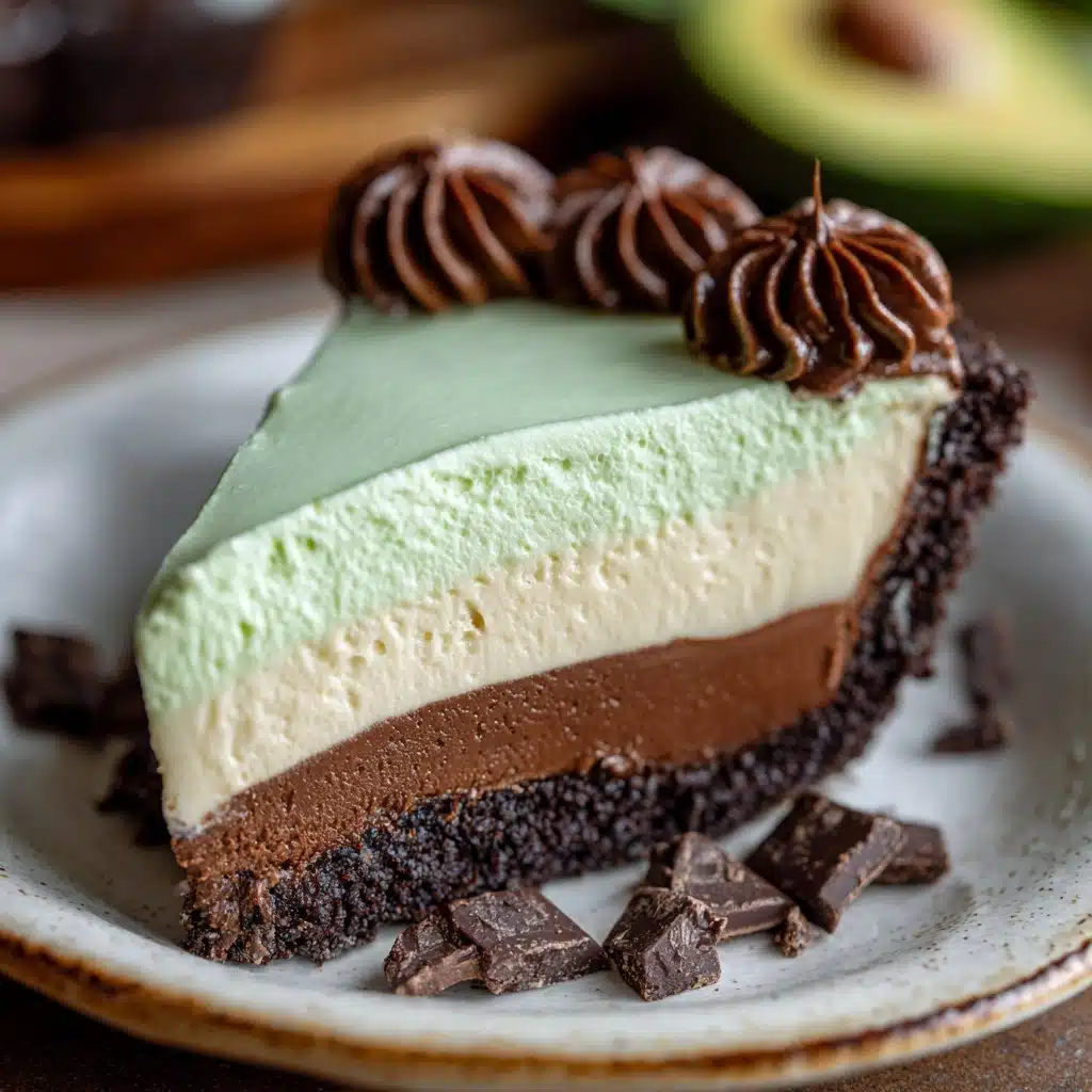 Chocolate Avocado Pie Recipe - Recipe Image