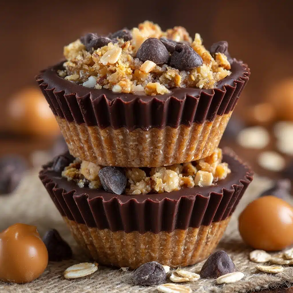 No-Bake Peanut Butter Granola Cups Recipe - Recipe Image