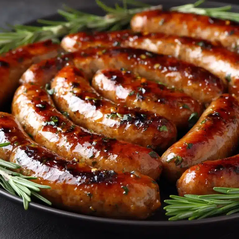 Maple and Rosemary Breakfast Sausage Recipe