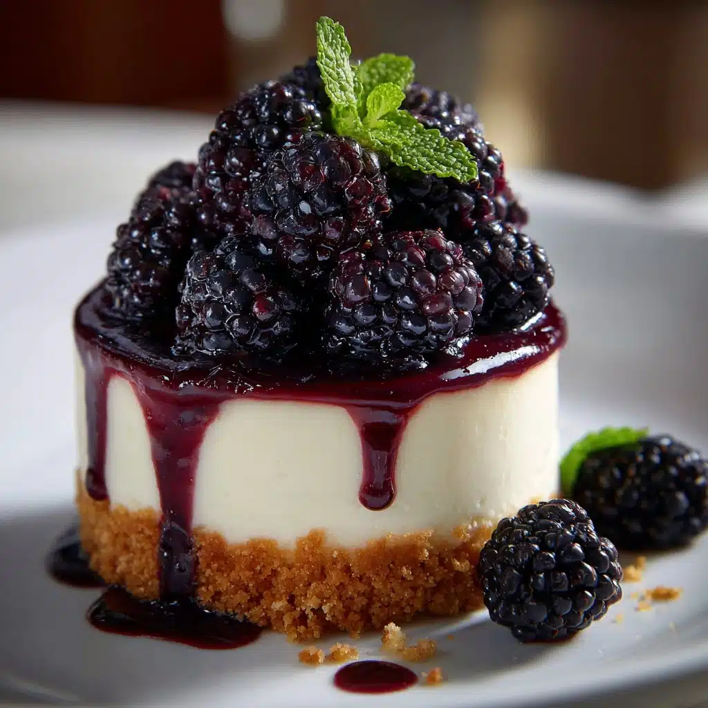 Blackberry Cheesecake Recipe - Recipe Image