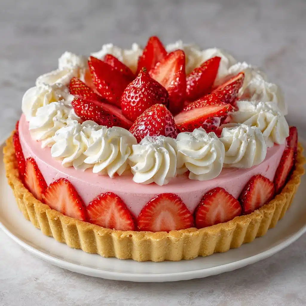 Whipped Strawberry Tart Recipe - Recipe Image