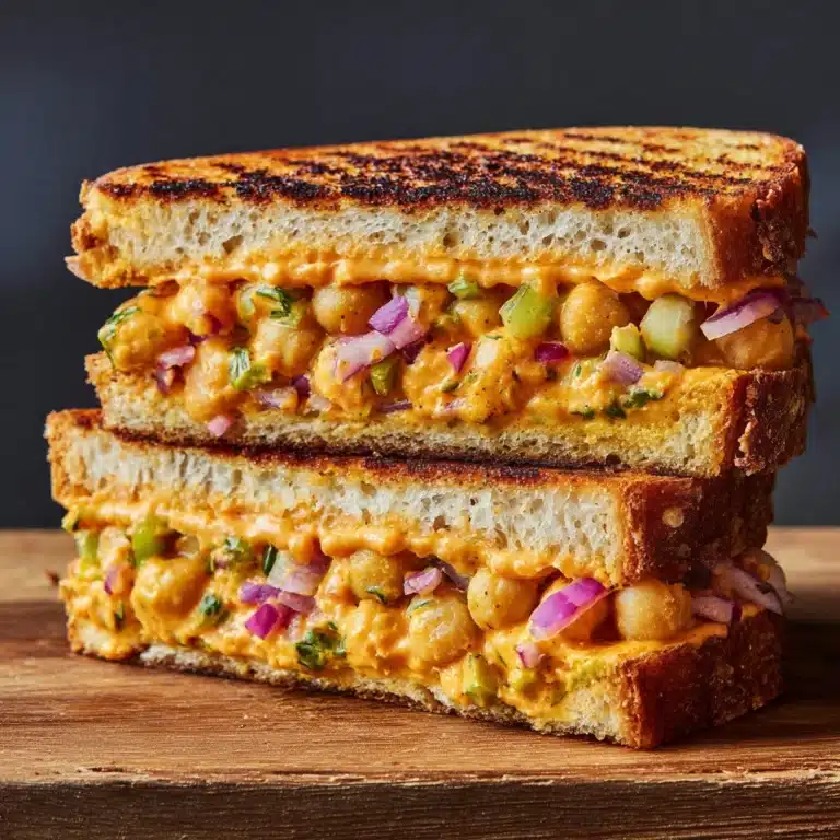 Irresistible Chickpea Salad Melts : The Ultimate Sandwich Recipe