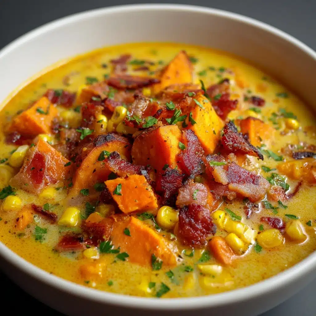 Sweet Potato Chowder : Perfect Creamy Soup Recipe - Recipe Image