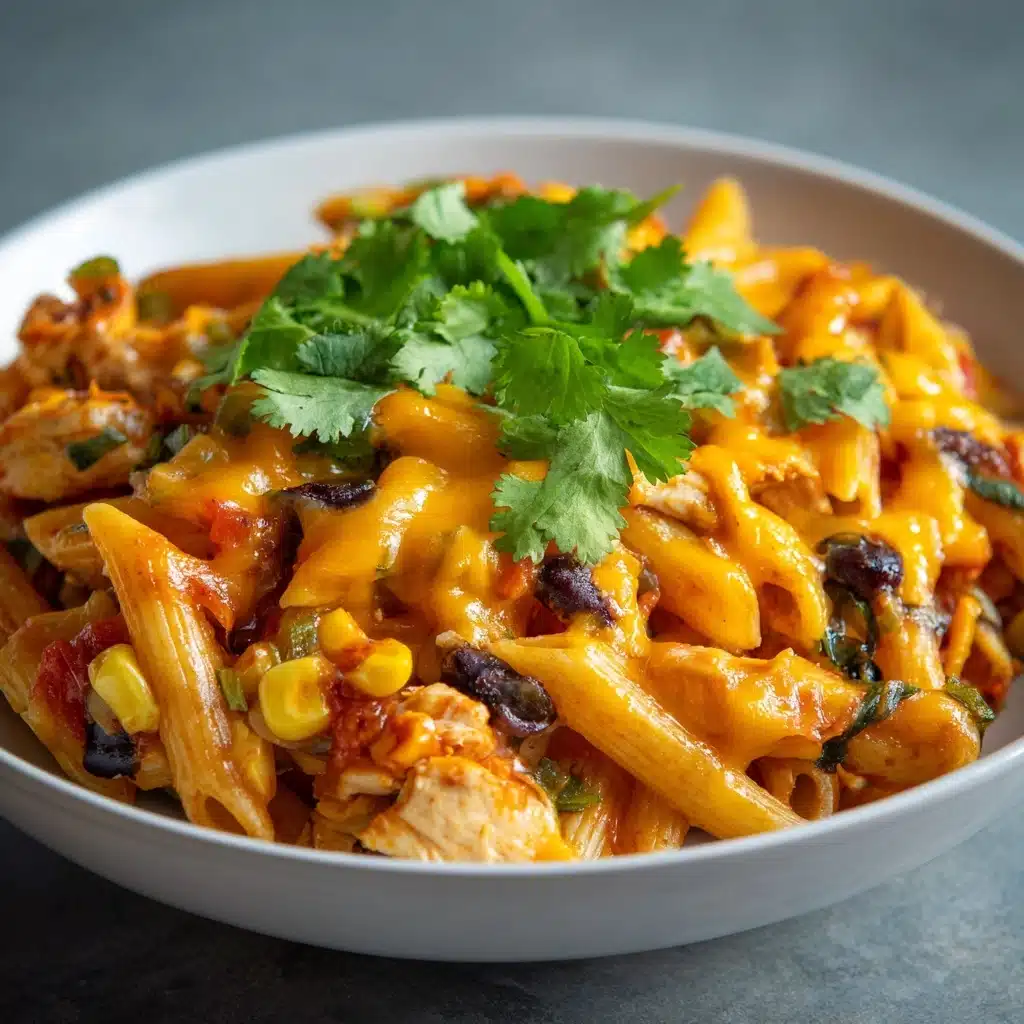 Slow Cooker Chicken Enchilada Pasta : Incredibly Easy Recipe