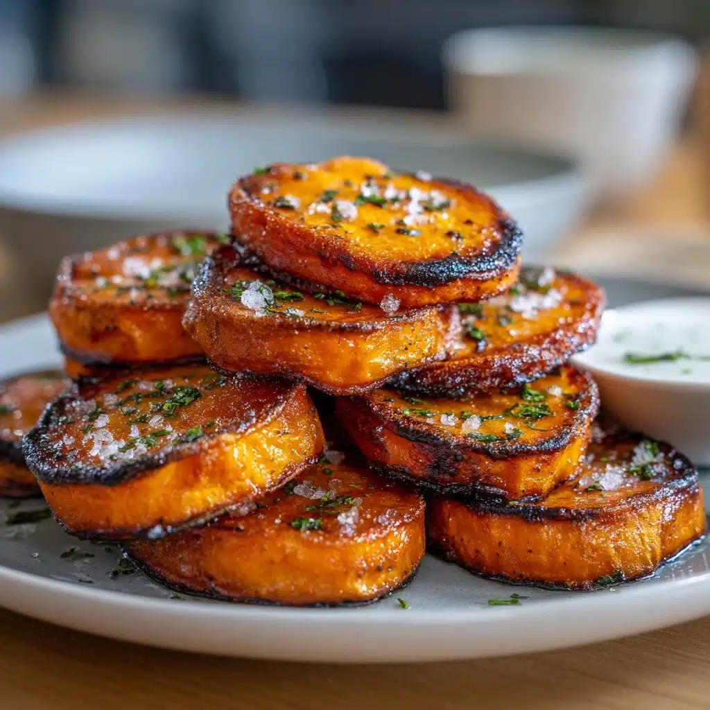 Crispy Smashed Sweet Potatoes: Irresistibly Crunchy Recipe - Recipe Image