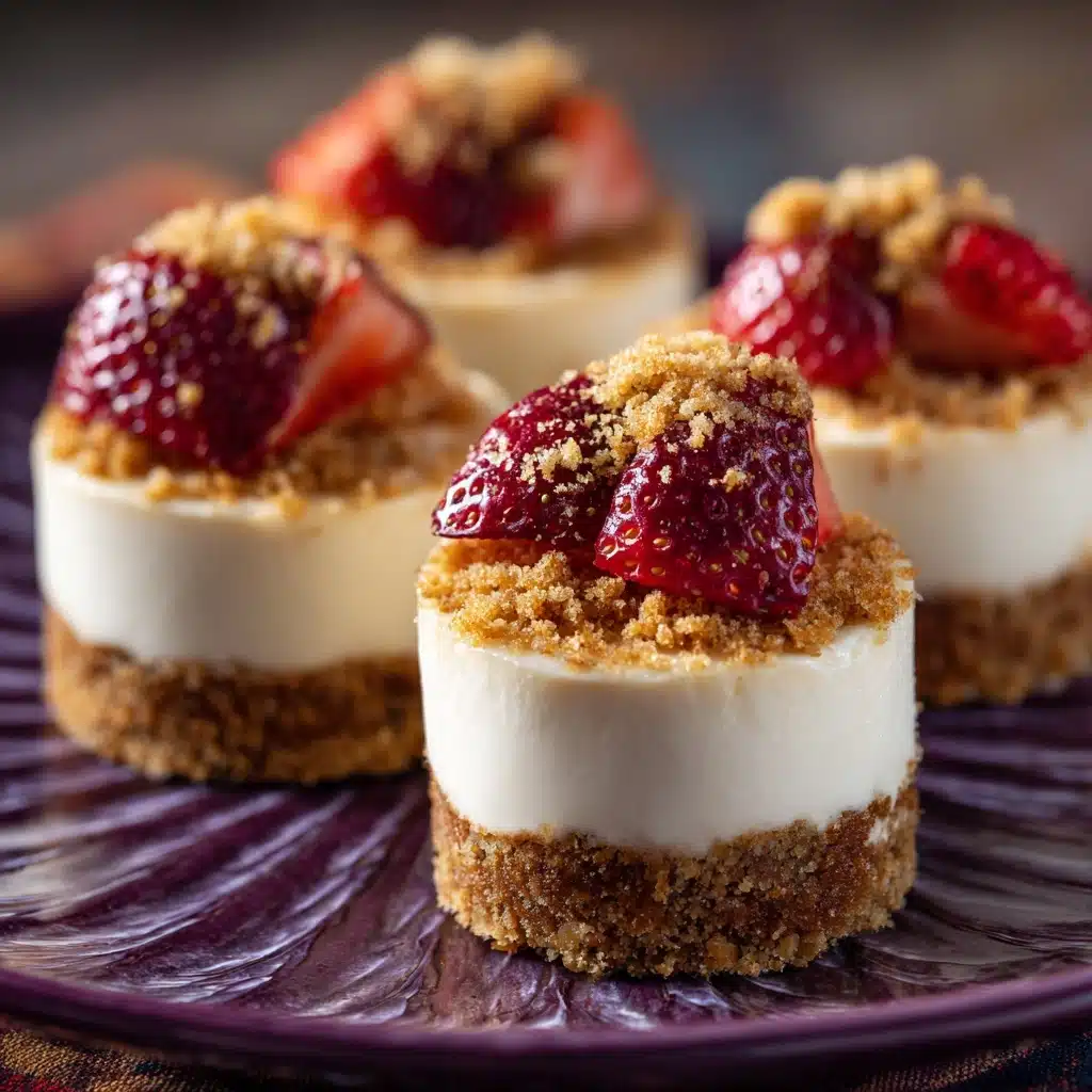 Cheesecake Deviled Strawberries Recipe - Recipe Image