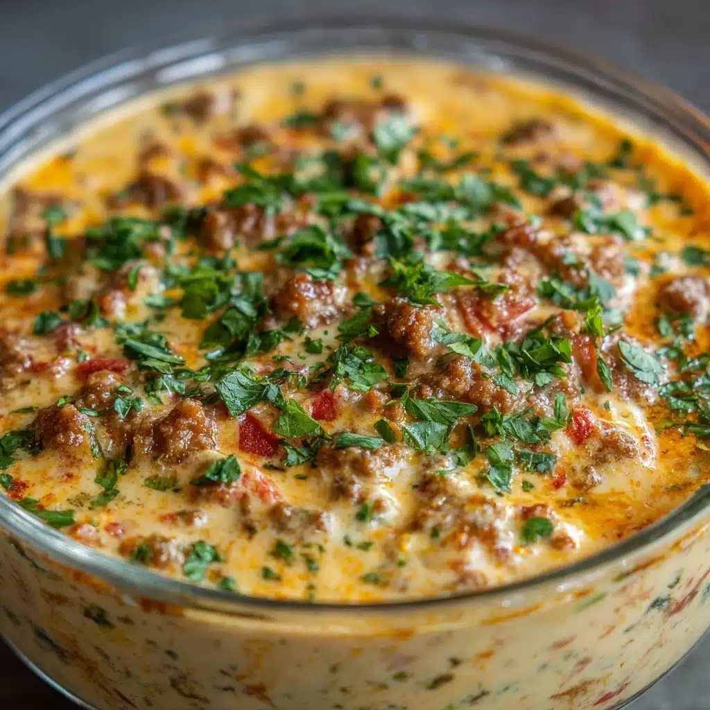 Cheesy Rotel Queso Recipe
