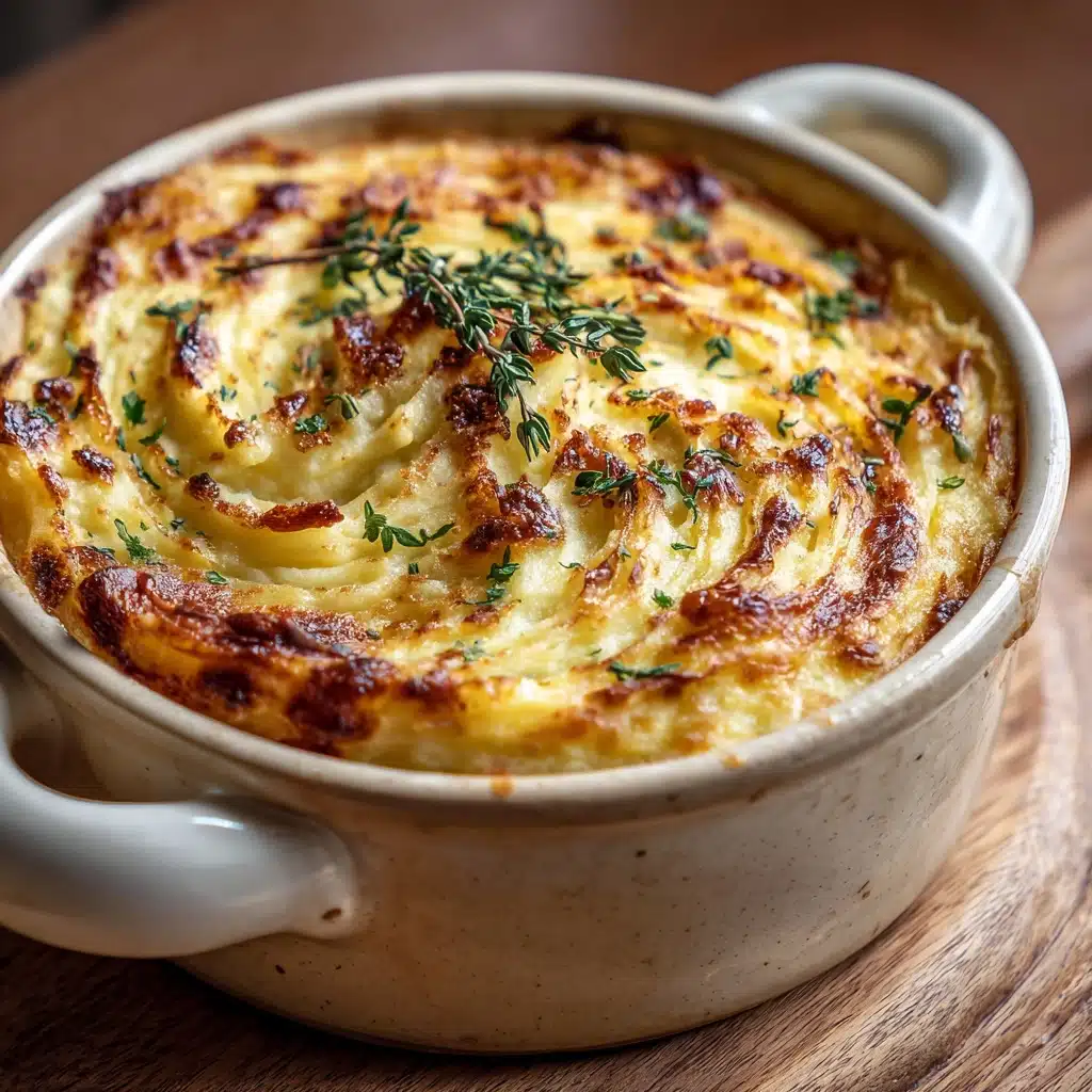 Creamiest Baked Mashed Potatoes Recipe