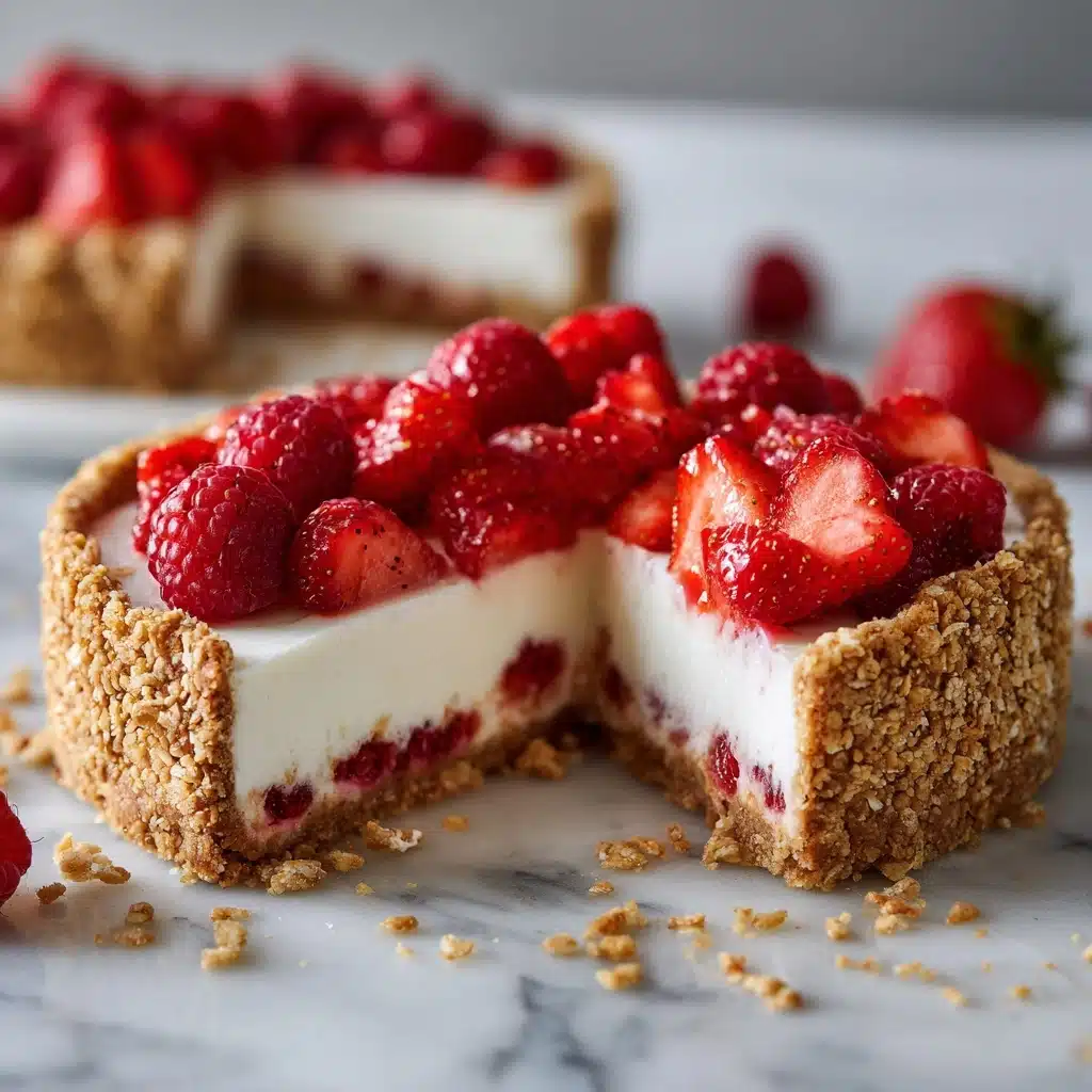 Breakfast Fruit Tart with Granola Crust Recipe