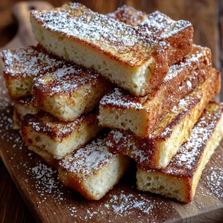 Homemade French Toast Sticks Recipe