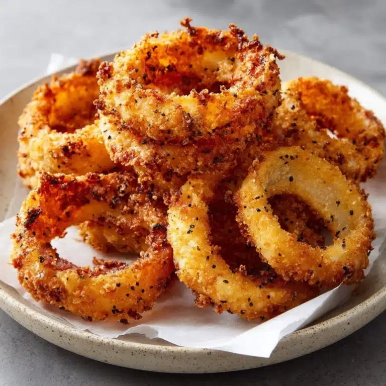 Crispy Fried Onion Rings Recipe