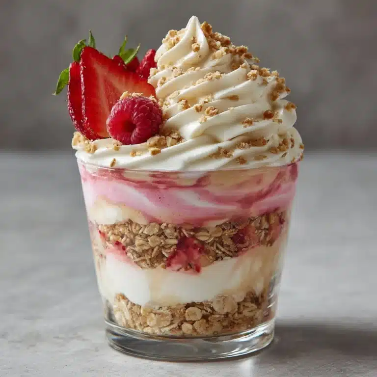 Strawberry Cheesecake Overnight Oats Recipe