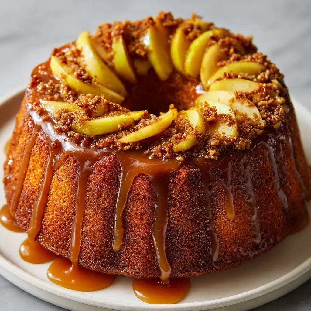 Caramelized Peach and Brown Sugar Pound Cake Recipe