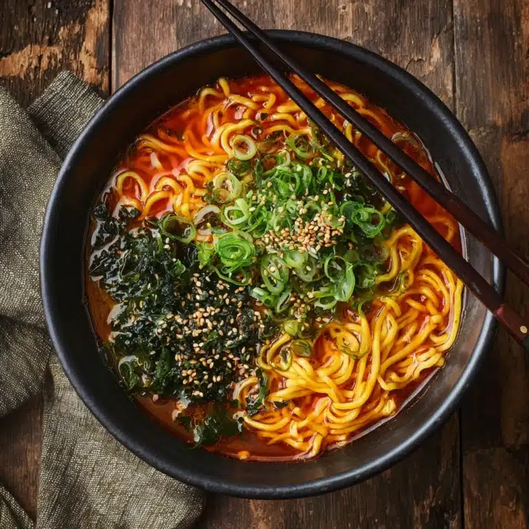 Spicy Ramen Soup: A Flavorful, Quick, and Comforting Meal Recipe