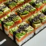 Avocado Sushi Cake Recipe
