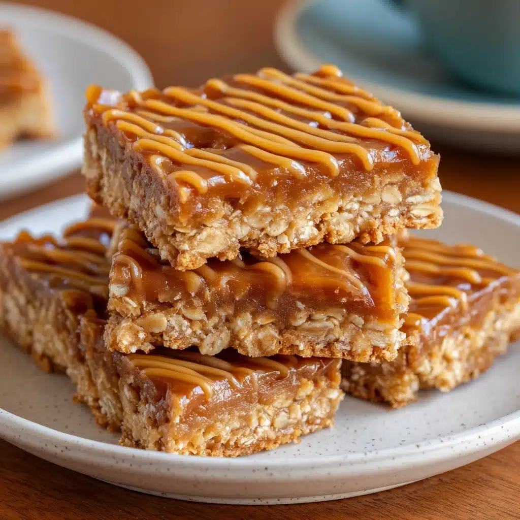 Peanut Butter Oatmeal Bars Recipe