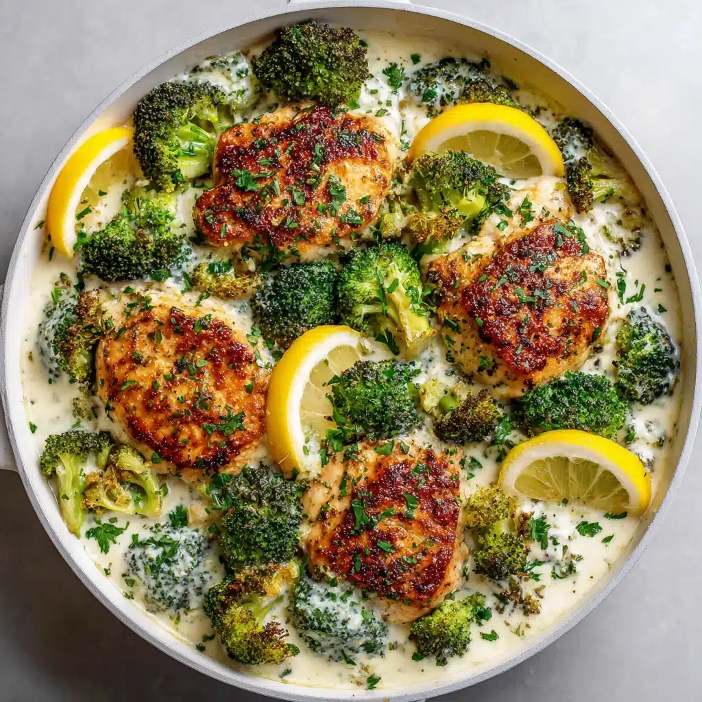 Creamy Chicken and Broccoli Recipe - Recipe Image