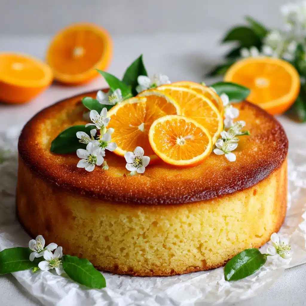Whole Orange Cake – Flourless Recipe - Recipe Image