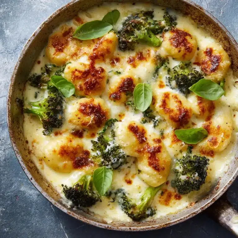 Chicken Alfredo Gnocchi Bake Recipe