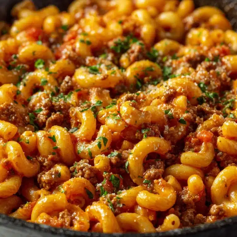 Cheeseburger Macaroni Recipe