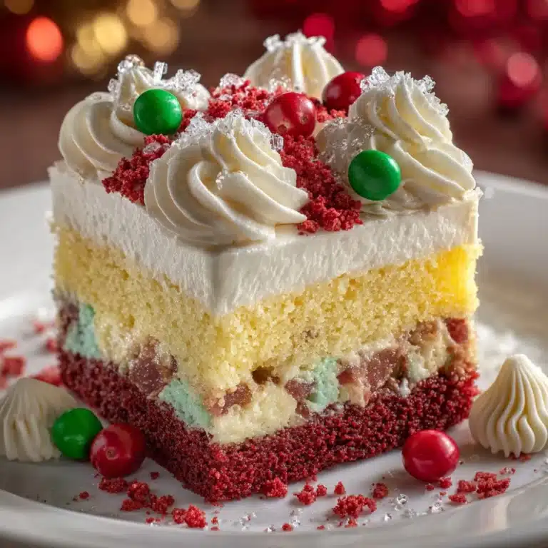 Christmas Poke Cake Recipe