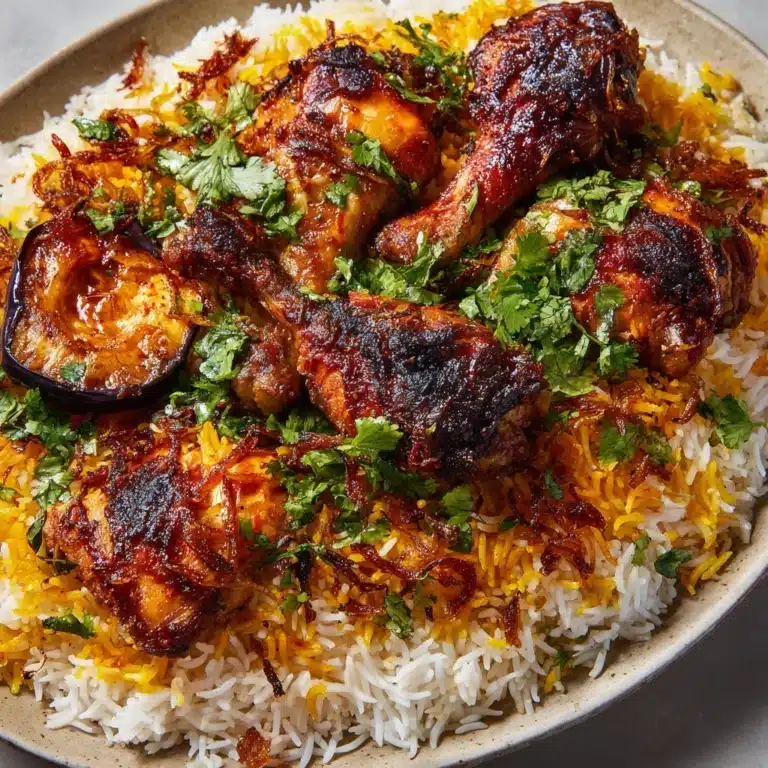 Chicken Maqluba – Middle Eastern Upside-Down Rice Recipe