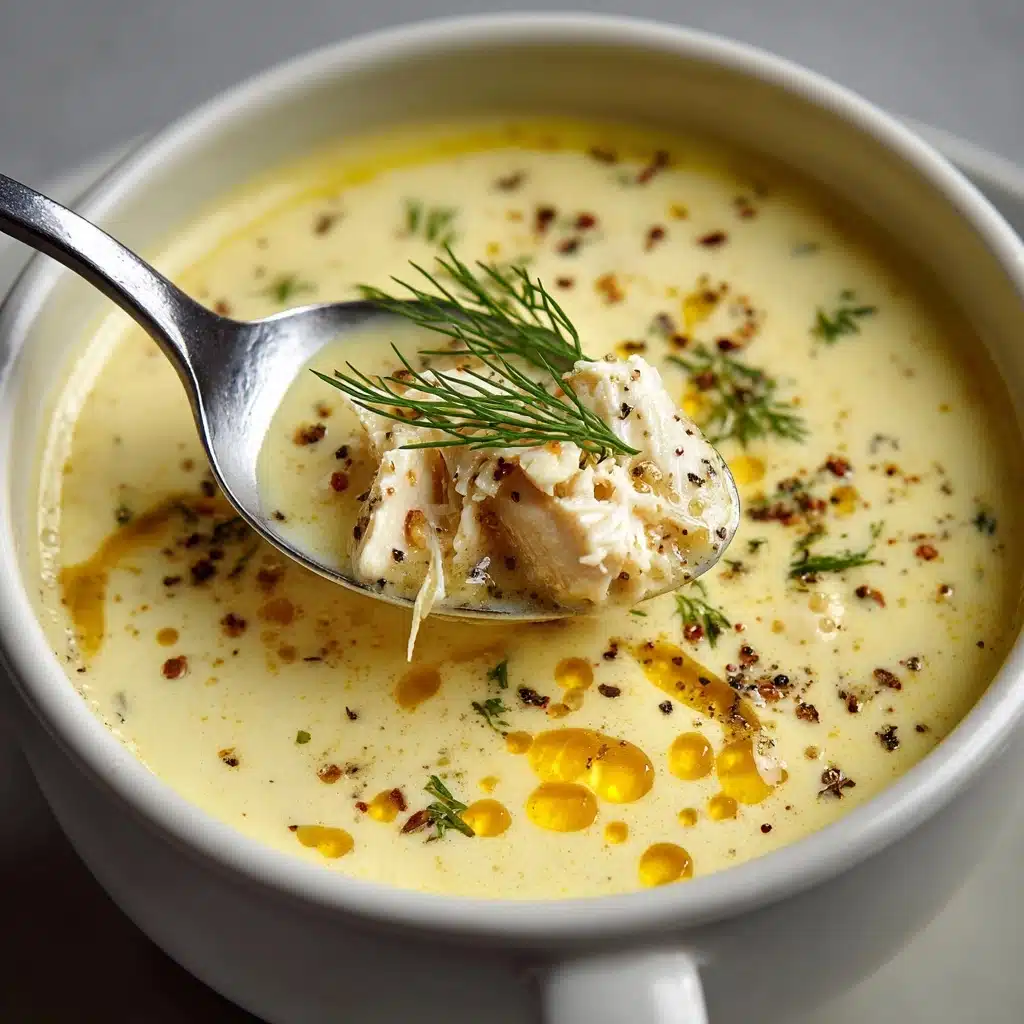 Easy Avgolemono Soup Recipe - Recipe Image