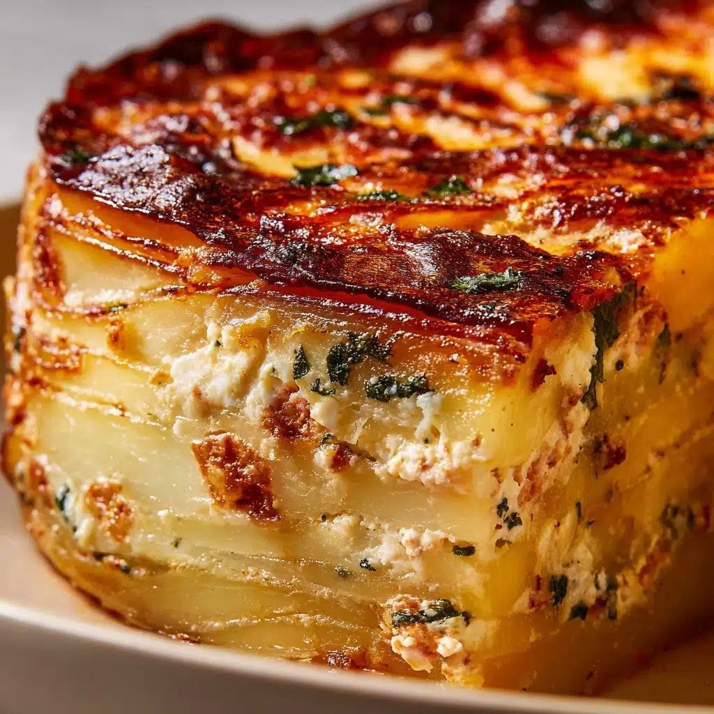 Scalloped Potato Roll Recipe - Recipe Image
