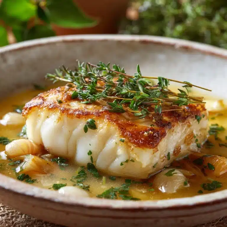 Baked Cod with Lemon and Garlic Recipe