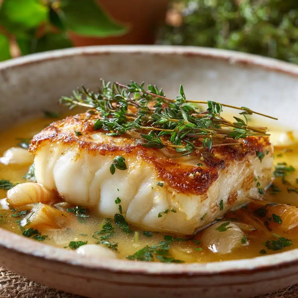 Baked Cod with Lemon and Garlic Recipe