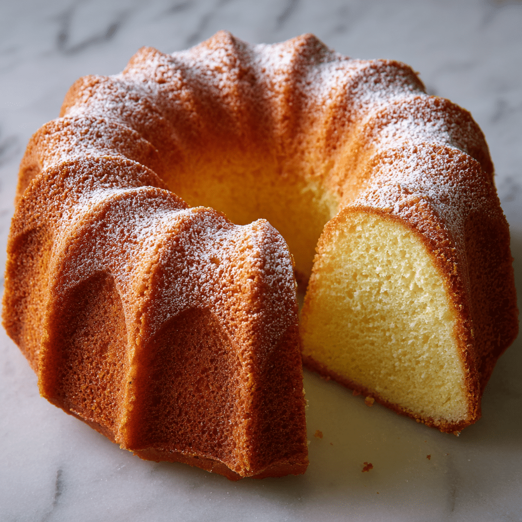 Delicious Pound Cake Recipe - Recipe Image