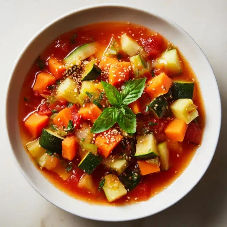 Summer Vegetable Stew Recipe
