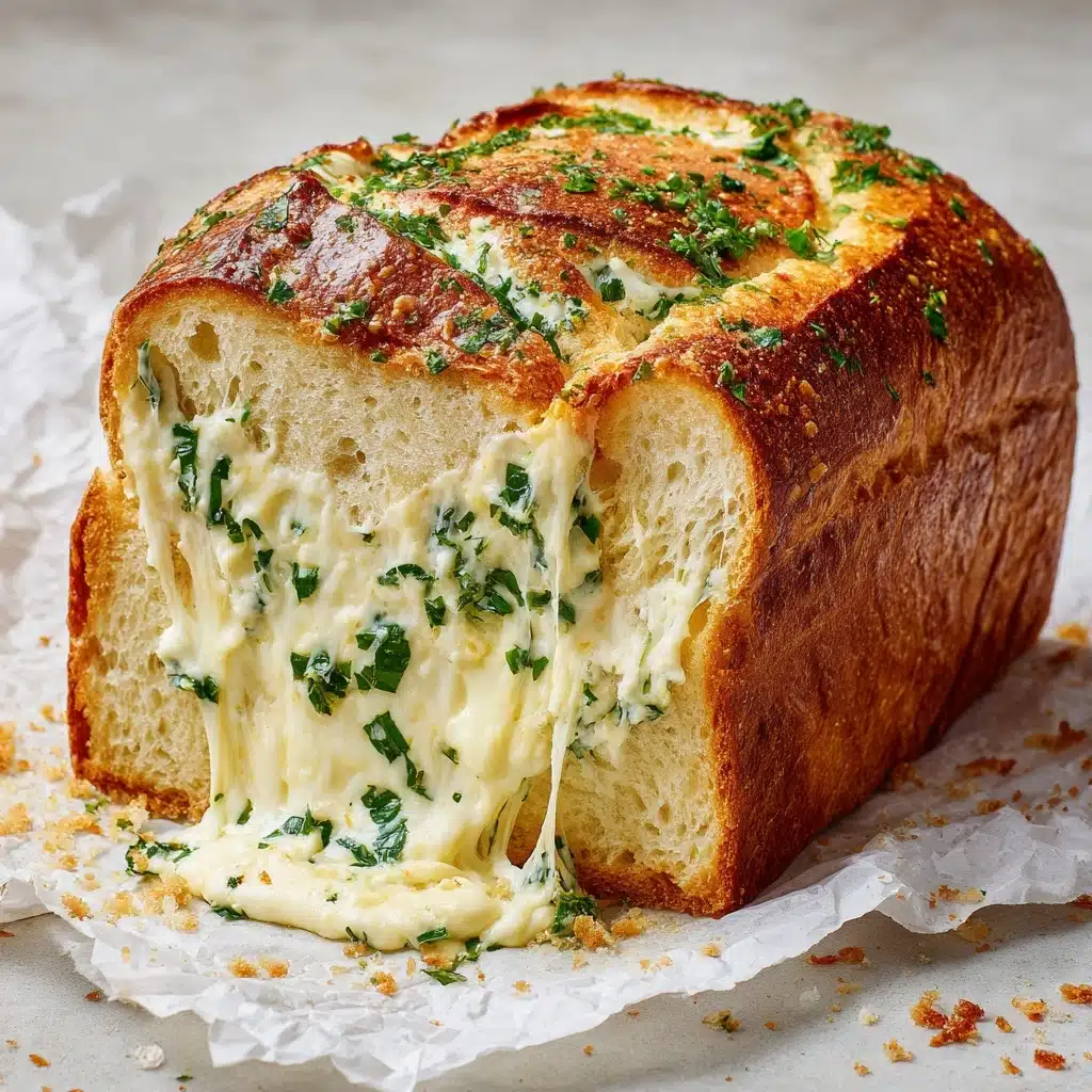 Epic Stuffed Garlic Bread Recipe - Recipe Image