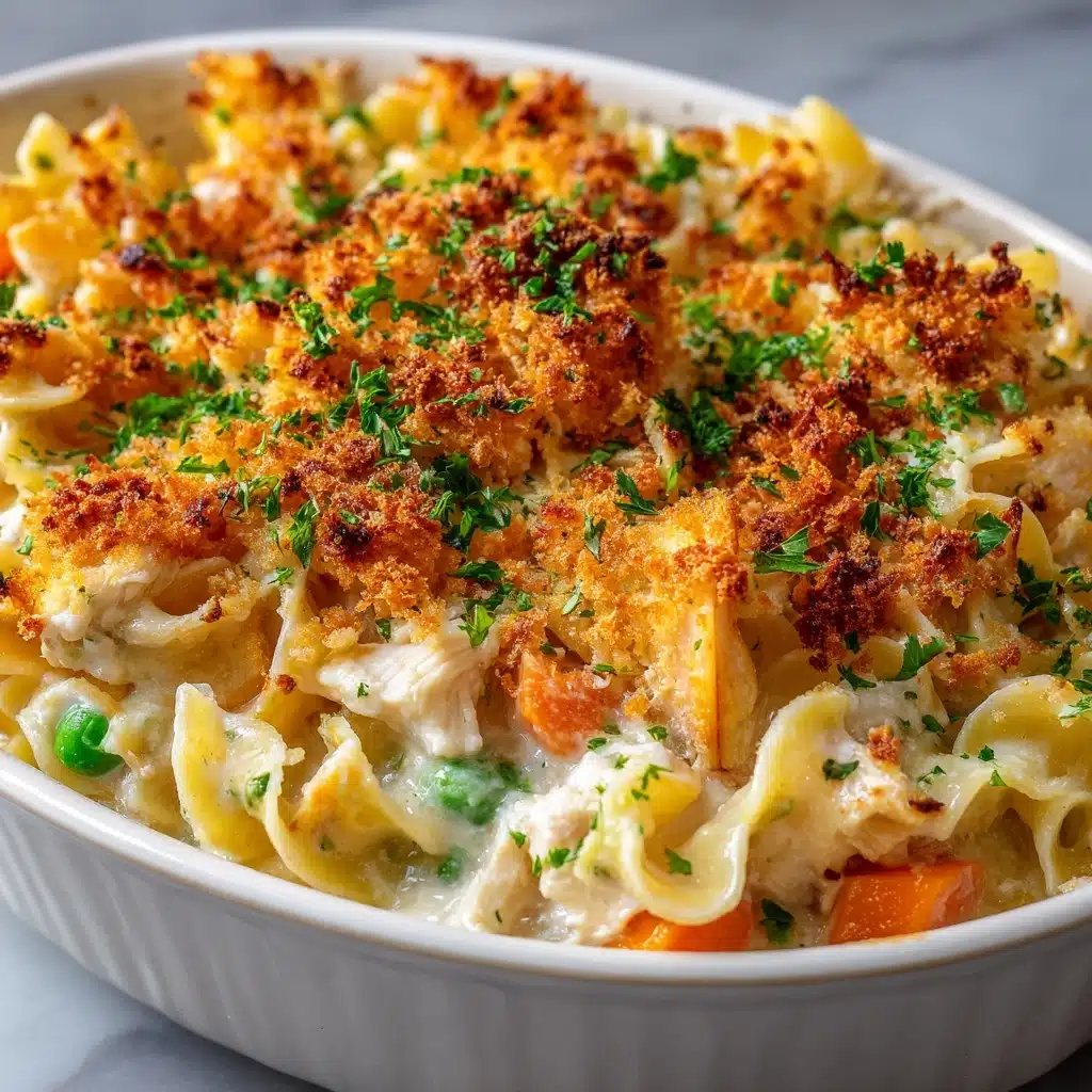 Chicken Noodle Casserole Recipe - Recipe Image
