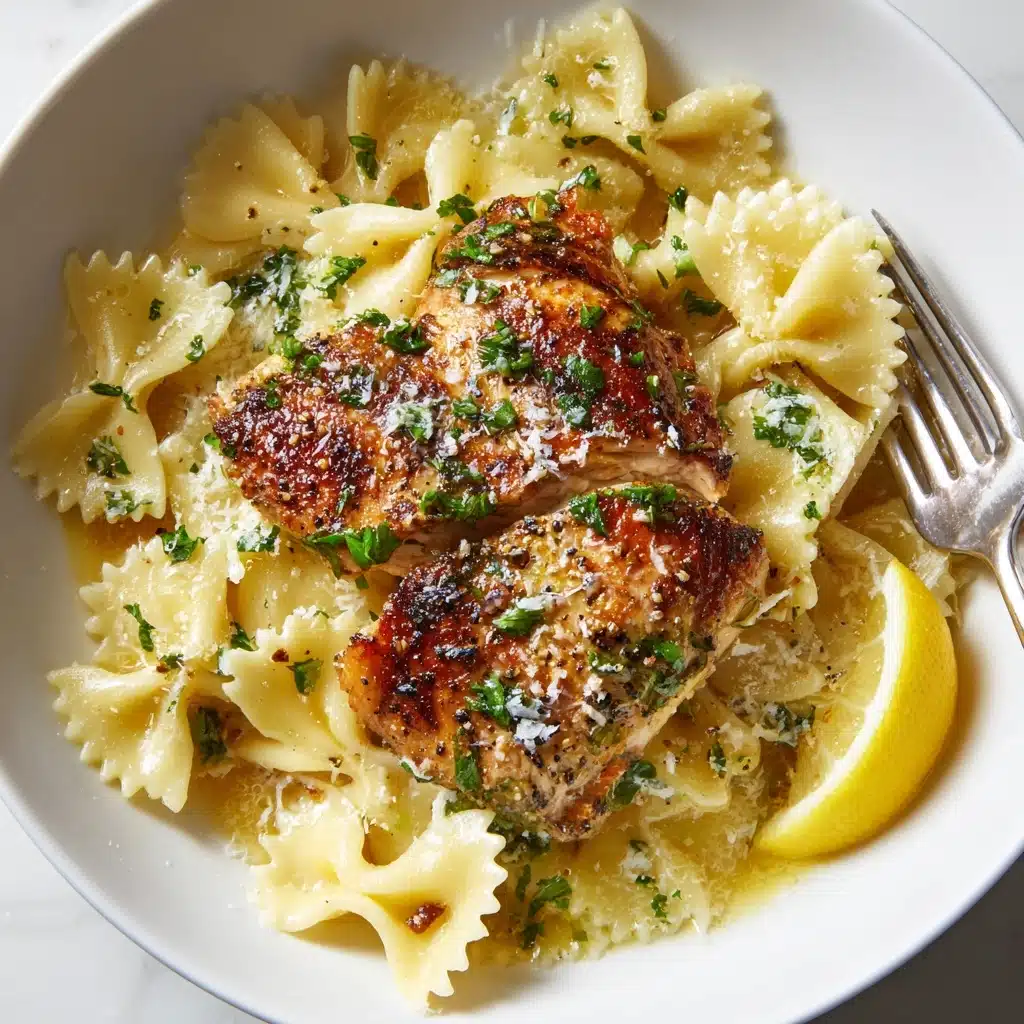 Lemon Chicken Pasta Recipe - Recipe Image