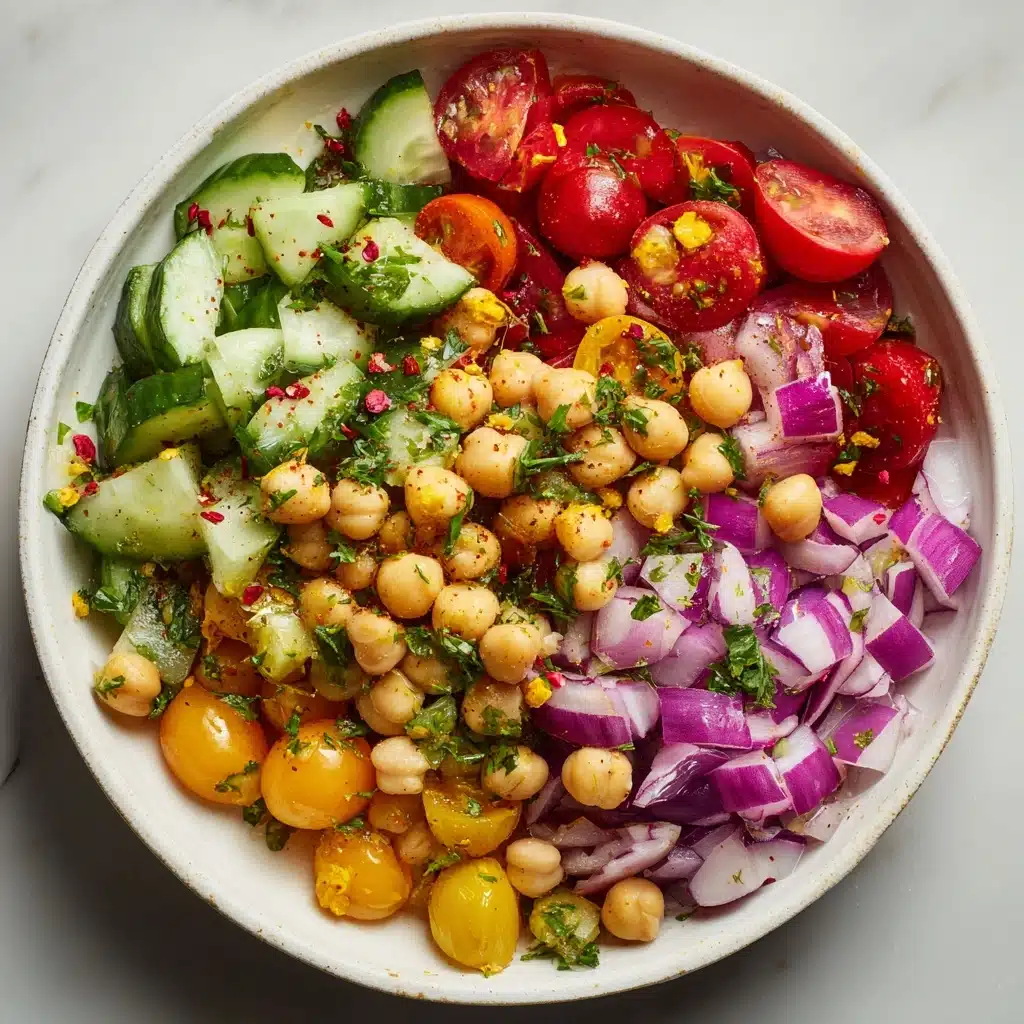 Mediterranean Chickpea Salad Recipe - Recipe Image