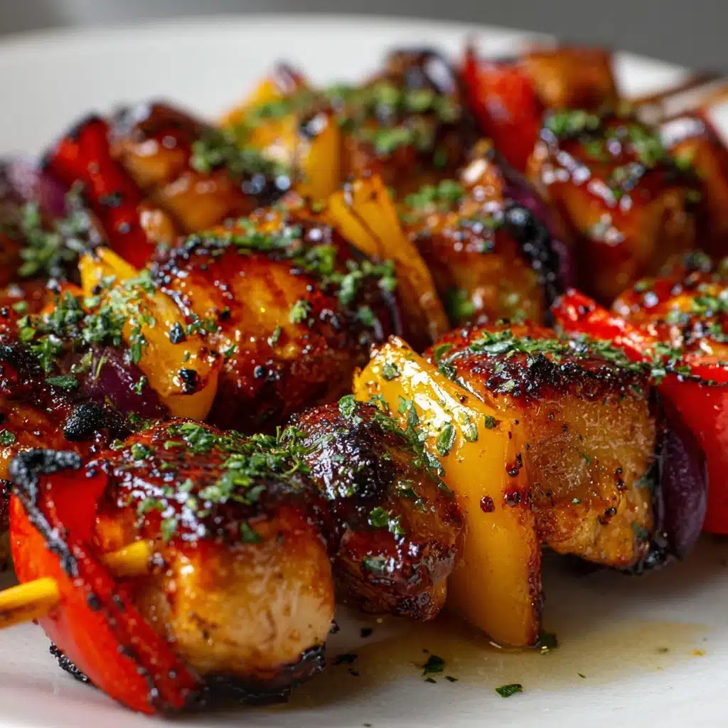 Grilled Chicken with Garlic Brown Sugar Sauce Recipe