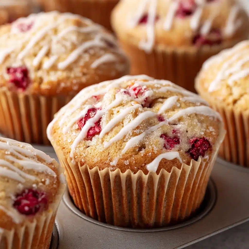 Juicy Strawberry Yogurt Muffins Recipe - Recipe Image