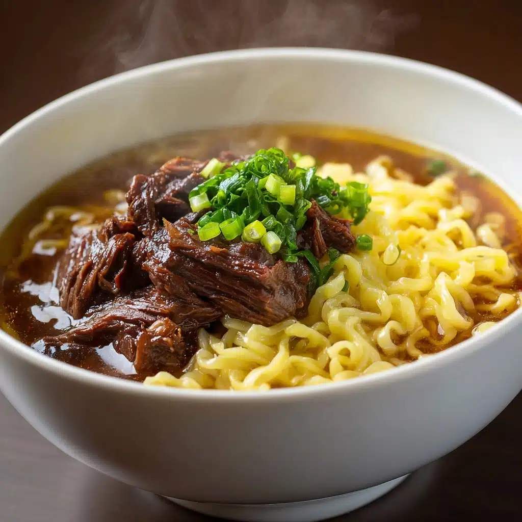 Niu Rou Mian: Taiwanese Beef Noodle Soup Recipe - Recipe Image