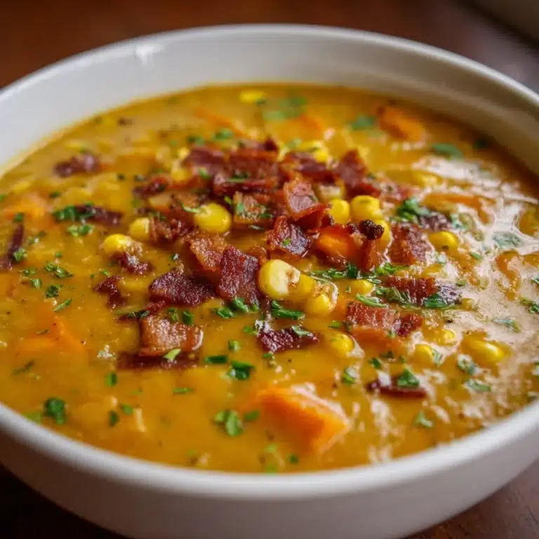 Sweet Potato Chowder : Perfect Creamy Soup Recipe