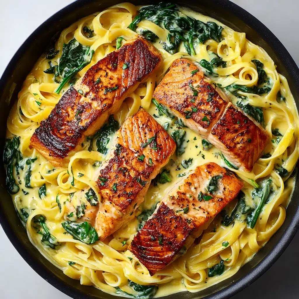 Creamy Salmon Florentine Recipe - Recipe Image