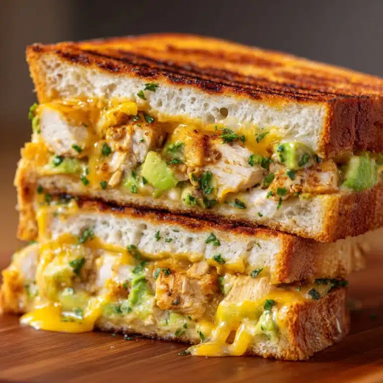 Chicken Avocado Melt Sandwich Recipe