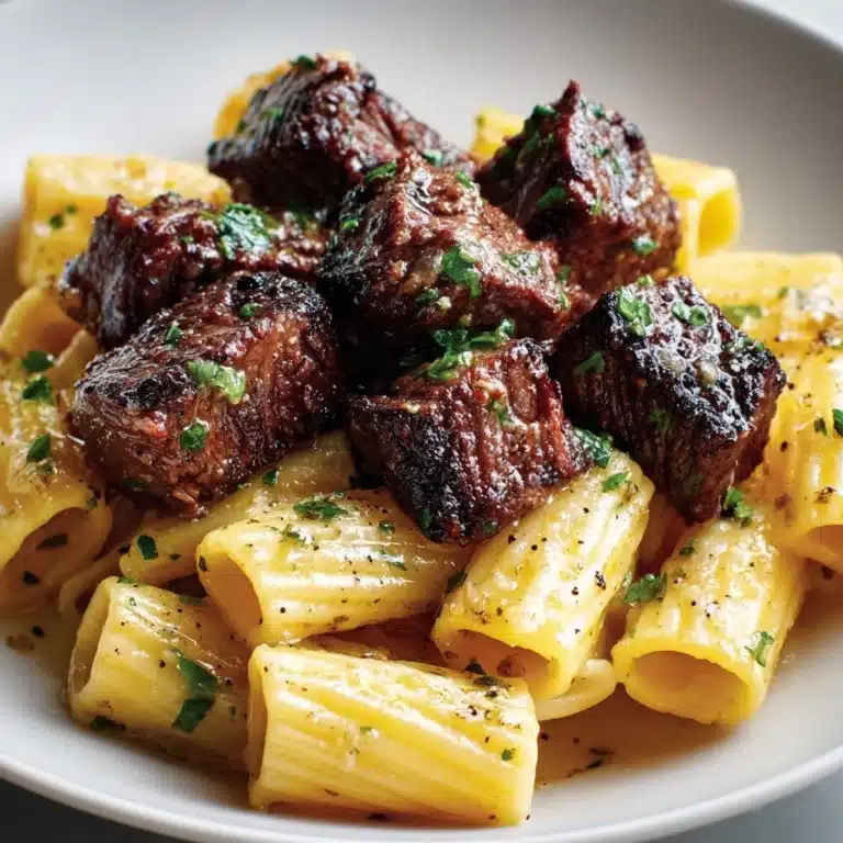 Creamy Steak Pasta Dinner Recipe