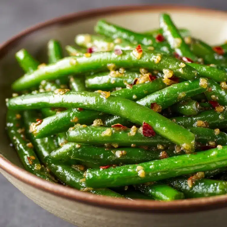 Oven Roasted Green Beans Recipe