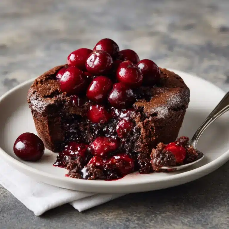 Chocolate Cherry Dump Cake Recipe