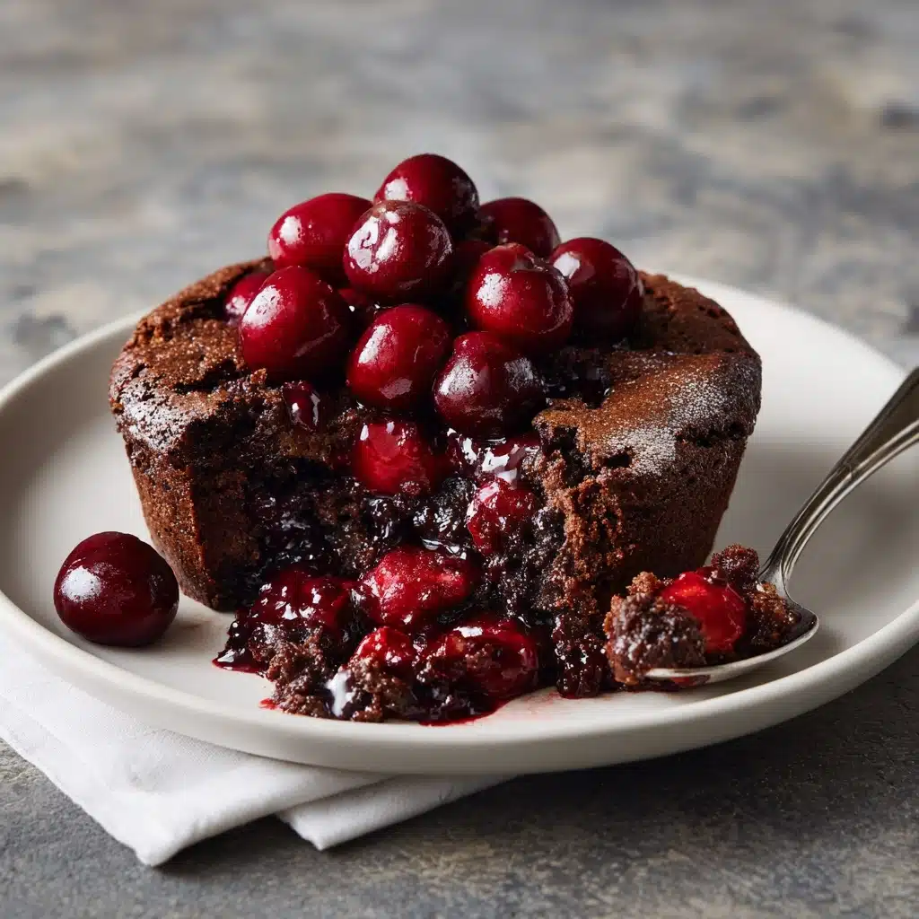 Chocolate Cherry Dump Cake Recipe - Recipe Image