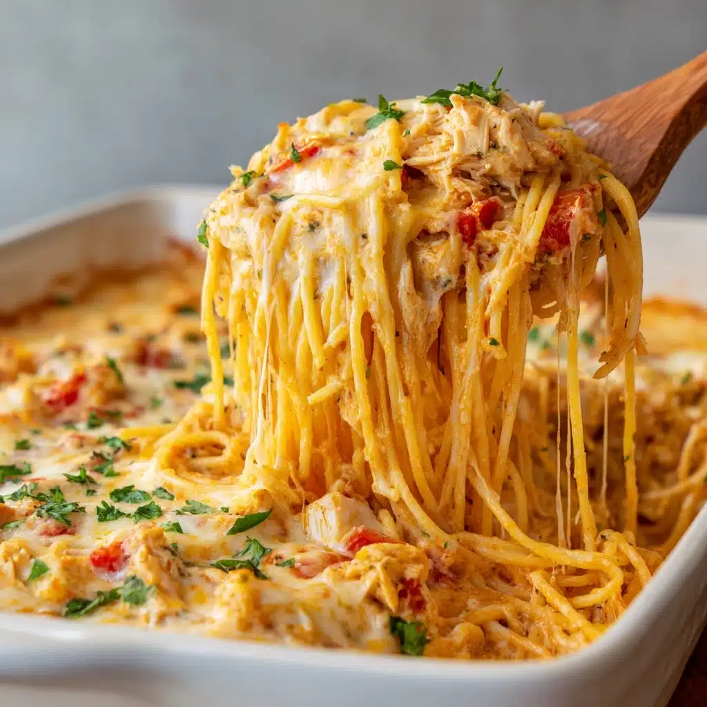 The Best Chicken Spaghetti Recipe - Recipe Image