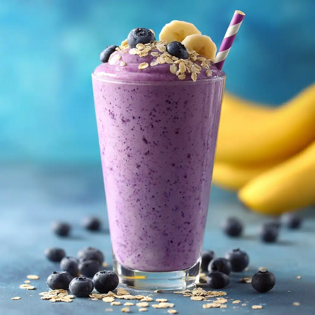 Banana Blueberry Smoothie Recipe - Recipe Image