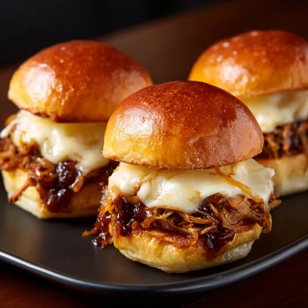Philly Cheesesteak Sliders Recipe - Recipe Image